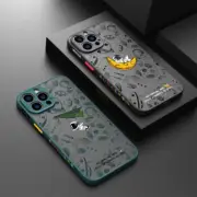 For iPhone 16 15 14 13 12 11 Pro Max X 8 Astronaut Patterned Hybrid Case Cover