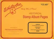 WHITE ACE 2020 Canada Commemorative Singles Stamp Album Supplement CC-65