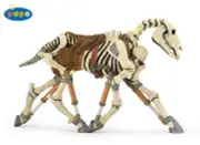 NEW PAPO 38993 - Glow In The Dark Zombie Skeleton Horse - Fantasy Horror RETIRED