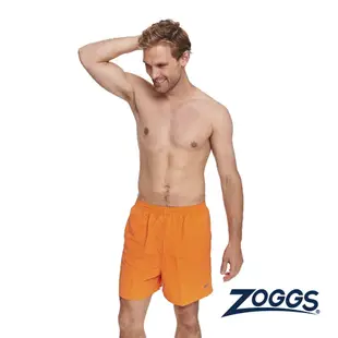 ZOGGS 男性休閒海灘褲-橘色