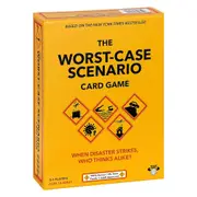 The Worst Case Scenario Family/Party Tabletop Comedy Card Board Game Set 10y+