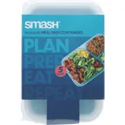 Smash Reusable Meal Prep Containers 5 pack