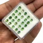 Natural Tsavorite Garnet Oval Cut Loose Gemstone Lot 40 Pcs 3*4 MM 7.6 CT