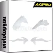 acerbis plastic kit white gas gas mc-e 5 2021 21 2022 22 2023 23 2024 24