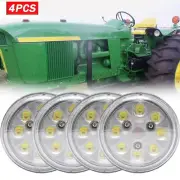 Par36 Round Led Work Lights Hi/Lo Beam Lamp FIT John Deere Tractor 4320 4430