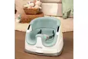 Ingenuity Baby Base 2-in-1 Seat, Slate, Booster Chair, Dining and Feeding Seat