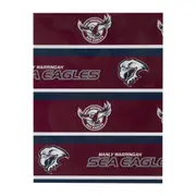 Manly Warringah Sea Eagles NRL GIFT WRAP Wrapping Paper