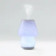 Glass Mushroom Swirl Diffuser