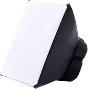 Angoily 2pcs Box Flash Diffuser DSLR Accessories Camera Diffuser Softbox Black
