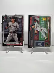 Topps Corbin Carroll card lot (2)