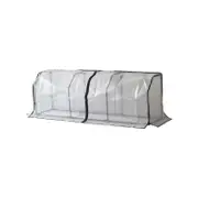 Vegtrug 1.8m Medium Wall Hugger Frame And PE Greenhouse Cover