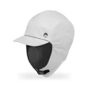 Unisex Sunday Afternoons Alpine Quilted Trapper Hat in White Size L