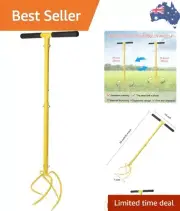 Garden Hand Tiller Garden Claw Twist Tiller Cultivator Tiller Soil Lossener L...