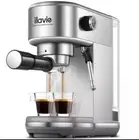 ILAVIE 20Bar 1450W Espresso Machine Coffee Maker with Milk Frother 1-2 Cup Steam