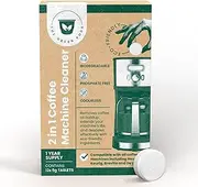 [The Green Pods] Coffee Machine Cleaner Tablets, 1 Year Supply, Compatible With All Machines Including Breville, Delonghi, Nespresso, Keurig and More.