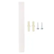 Folding Household Entryways Space-saving Plastic Wall Mounted Clothes Storage Hanging Rack
