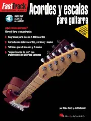 FastTrack Guitar Chords & Scales Spanish Ed Learn to Play Tab Book Online Audio