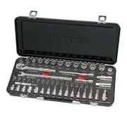 Repco 52 Piece Metric Socket Set 1/4 Inch and 3/8 Inch Drive RTK3214