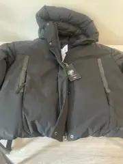 Adidas Womens MYSHELTER COLD.RDY 600 Down Jacket Size L Black NWT $350 IK3121