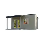 Quick Built 5.4m x 3.6m Studio Incl Patio Outdoor Structure