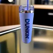RARE - NEW DUNKIN' 2025 Stainless Steel Soft Touch Tumbler 24oz/Lavender/NWT