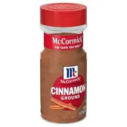 McCormick Ground Cinnamon Spice Powder, 4.12 oz jar seasoning, kosher, cassia