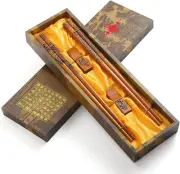 Chopsticks Reusable,Wooden Dragon and Phoenix Chopsticks Set with Dishwasher ...