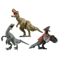 在飛比找蝦皮購物優惠-汐止 好記玩具店 多美動物園 侏羅紀世界 獵食恐龍組(3入)