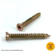 UNDERCUT Countersunk ScrewBolt Zinc 7.5mm x 100mm - Box of 100