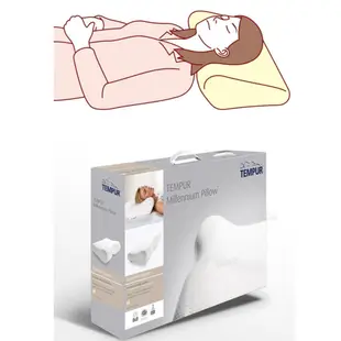 日本代購 TEMPUR 丹普 Millennium Neck Pillow 千禧感溫枕 記憶枕 枕頭 人體工學 M號