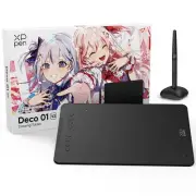XPPen Pen Tablet Deco Series Board Tab Smartphone Compatible Drawing Paint Softw