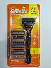 Gillette Fusion 5. 1 Razor & 5 Cartridges