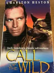 Charlton Heston Call Of The Wild VHS Unopened Front Row Entertainment 1998
