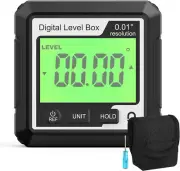 Digital Angle Finder Gauge Magnetic,Lcd Digital Level Tool Protractor, Inclinome