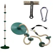 Children's Rope Tree Swing, Adjustable Rope Swing with Platform and disc seat...