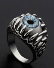 High Ranking Illuminati Freemason Eye Special Ring Antique Vintage Metaphysical