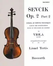 Sevcik for Viola Opus 2 Part 2 School of Bowing Technique NEW 014029800