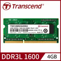 在飛比找PChome24h購物優惠-Transcend 創見 4GB TSRam DDR3L 1