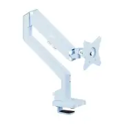 Pixio PS1S Wave Pastel Blue –Stylish & Adjustable Single Monitor Arm for 17-32"