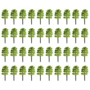 40Model Trees-Train Railroad Diorama Wargame Scenery HO OO Scale /1:100/
