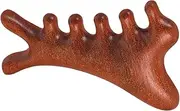 minkissy Massage Wide Tooth Comb Durable Wooden Scalp Massager Tool for Hair Care Portable Hair Massage Comb for Dry Scalp Relief Safe and Gentle Construction for Home and Travel