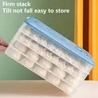 Freeze Dumplings Storage Box Transparent Egg Preservation No Odor Refrigerator