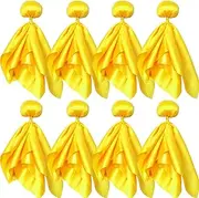 Ahuimeius 8 Pcs Yellow Penalty Flag Football Flags, Referee Flag, Lacrosse,Sports Fan for Football Games Party Accessory Referee Game Party