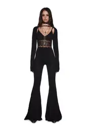 [Current Mood] Sudden Silence Jumpsuit And Shrug Set