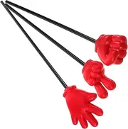 Kisangel 3pcs Finger Pointer Sticks for Reading Classroom Props for Teachers for Parties and Celebrations Lightweight and Easy to Transport