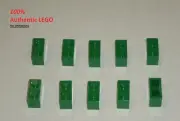 LEGO NEW 1x2 Green Brick (10x) 300428 4107736 Brick 3004