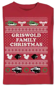 Griswold Faux Ugly Sweater Christmas Vacation Sweatshirt