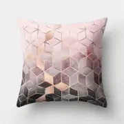 3 pcs Colorful Geometric Pattern Cotton Linen Throw Pillow Cushion Cover Car Home Sofa Decorative Pillowcase