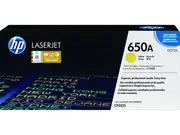 HP 650A Yellow Original LaserJet Toner Cartridge