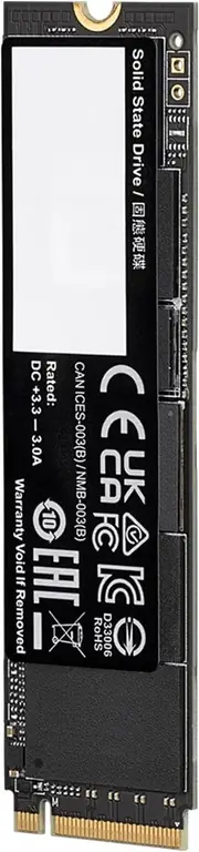 Gigabyte AORUS Gen4 7300 SSD M2 1TB PCI-Express 4.0 x4, NVMe 1.4, Sequential Read ~7300 MB/s, Sequential Write ~6000 MB/s